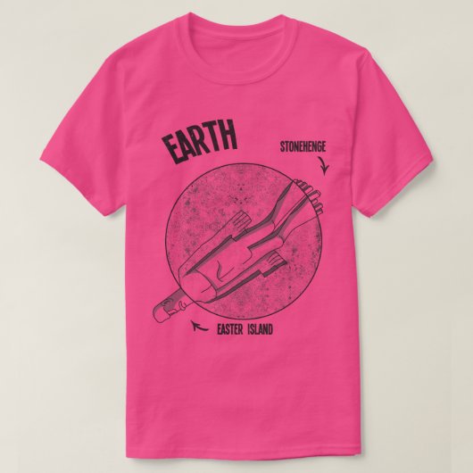 Stonehenge Meme Grappige aarde T-shirt (Design voorkant)