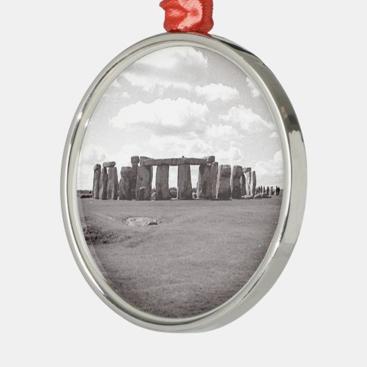 Stonehenge Metalen Ornament (Links)