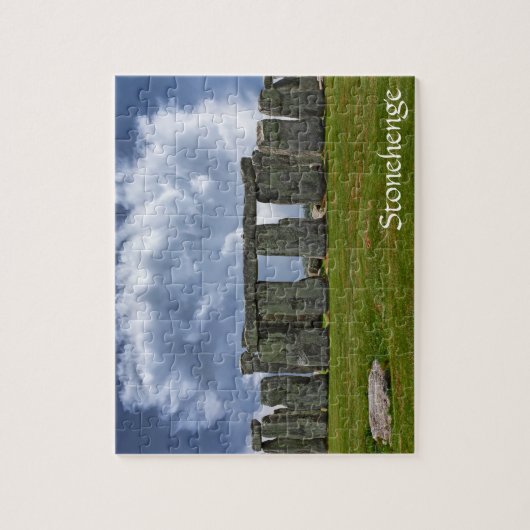 Stonehenge Monument landschap Legpuzzel (Verticaal)