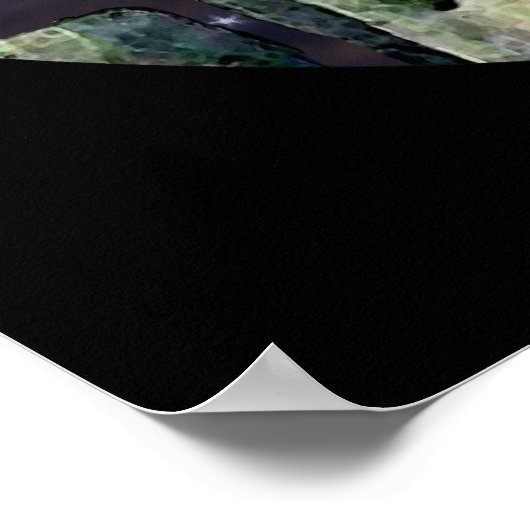 Stonehenge Mystical Druid Art Mytho-Fantasy Poster (Hoek)