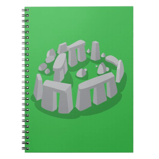 Stonehenge of England Notitieboek (Voorkant)