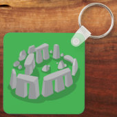 Stonehenge of England Sleutelhanger (Achterkant)