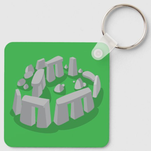 Stonehenge of England Sleutelhanger (Achterkant)