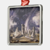 Stonehenge (oud neolithisch monument) metalen ornament (Links)