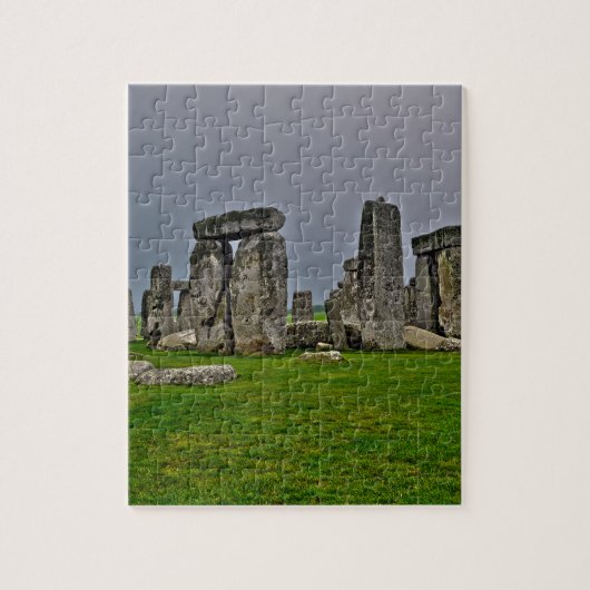 Stonehenge Oude historische site van macht Legpuzzel (Verticaal)