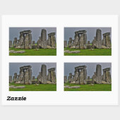 Stonehenge Oude historische site van macht Rechthoekige Sticker (Vel)
