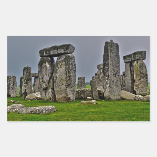 Stonehenge Oude historische site van macht Rechthoekige Sticker (Voorkant)
