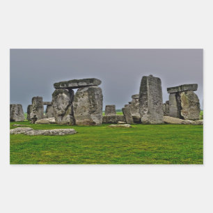 Stonehenge Oude historische site van macht Rechthoekige Sticker