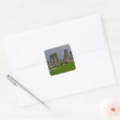 Stonehenge Oude historische site van macht Vierkante Sticker (Envelop)