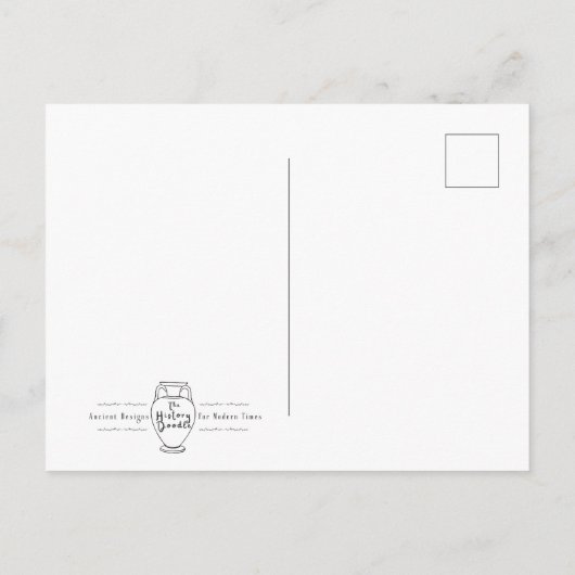 Stonehenge Postcard Briefkaart (Achterkant)