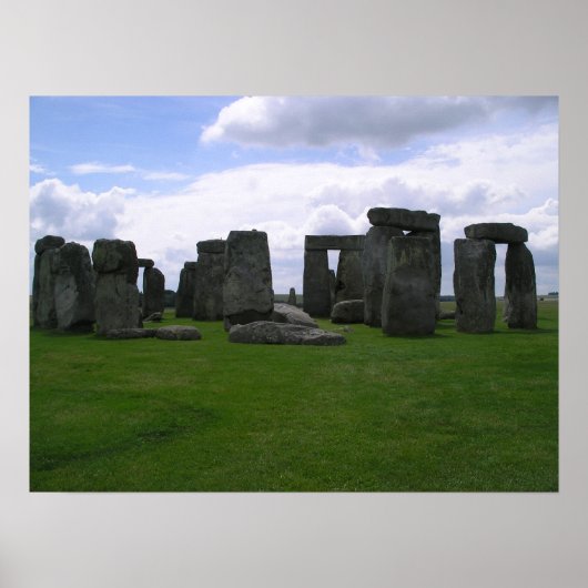 Stonehenge Poster (Voorkant)