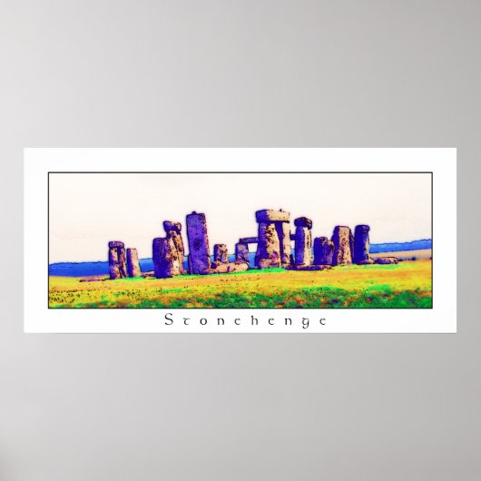 Stonehenge Poster (Voorkant)