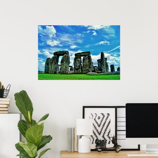 Stonehenge Poster (Thuiskantoor)