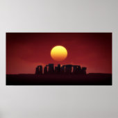 Stonehenge Poster (Voorkant)