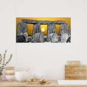 Stonehenge Poster (Keuken)