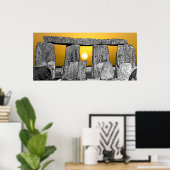 Stonehenge Poster (Thuiskantoor)