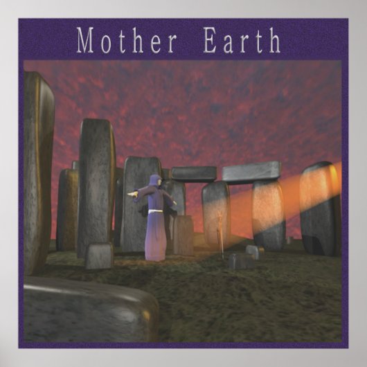 Stonehenge Poster (Voorkant)