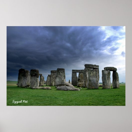 Stonehenge Poster (Voorkant)