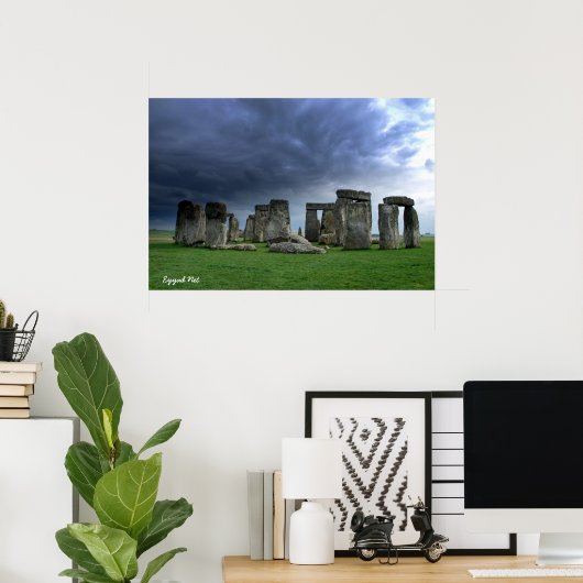 Stonehenge Poster (Thuiskantoor)