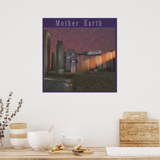 Stonehenge posters (Keuken)