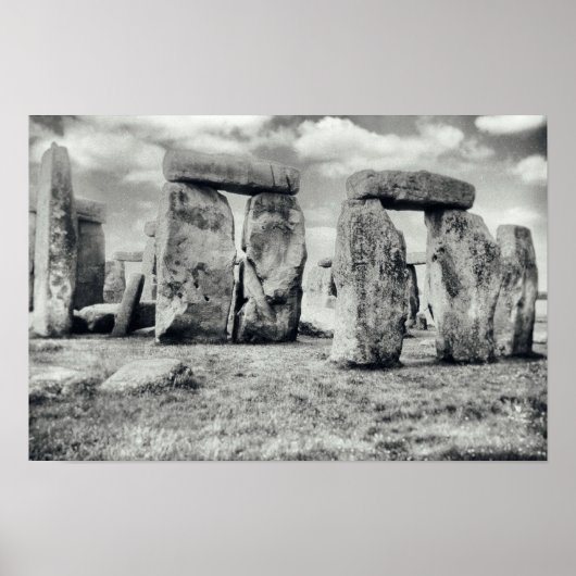 Stonehenge Prehistorische monument Ancient Poster (Voorkant)