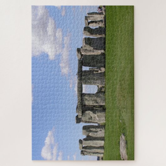 Stonehenge Prehistorische monument Salisbury Plain Legpuzzel (Verticaal)
