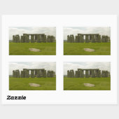 Stonehenge Rechthoekige Sticker (Vel)