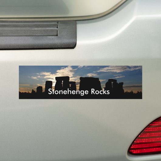 Stonehenge Rocks Bumpersticker (Op auto)