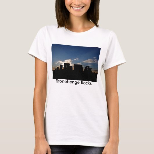 Stonehenge Rocks Dames T-shirt (Voorkant)