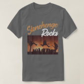 Stonehenge Rocks Stonehenge Souvenir - Stonehenge T-shirt (Design voorkant)
