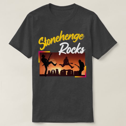 Stonehenge Rocks Stonehenge Souvenir - Stonehenge T-shirt (Design voorkant)