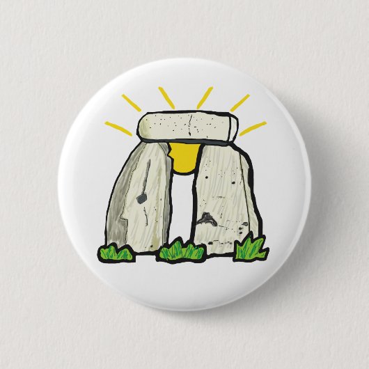Stonehenge Ronde Button 5,7 Cm (Voorkant)