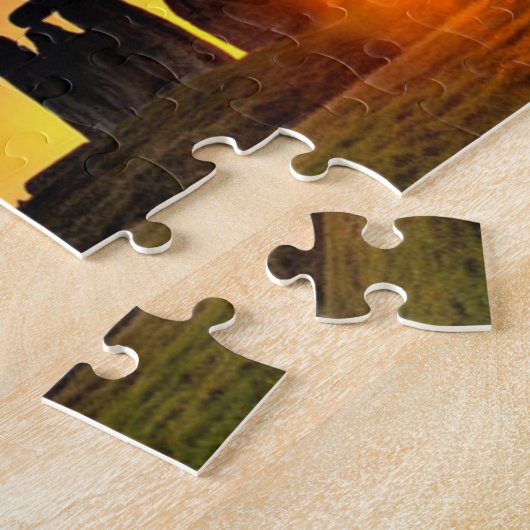 Stonehenge 's midzomers. legpuzzel (Zijkant)