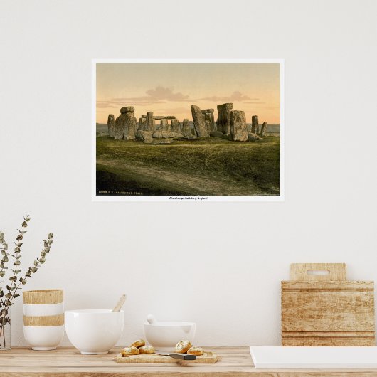 Stonehenge, Salisbury, Engeland Poster (Keuken)