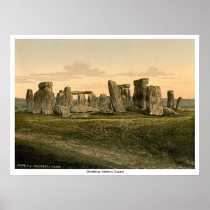 Stonehenge, Salisbury, Engeland Poster