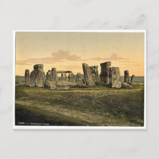Stonehenge, Salisbury, Engeland, zeldzame Photochr Briefkaart
