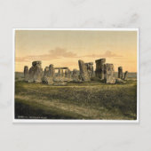 Stonehenge, Salisbury, Engeland, zeldzame Photochr Briefkaart (Voorkant)