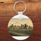 Stonehenge, Salisbury, Engeland, zeldzame Photochr Sleutelhanger (Voorkant)