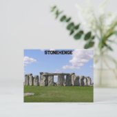 Stonehenge, Salisbury Plain, Verenigd Koninkrijk Briefkaart (Staand voorkant)
