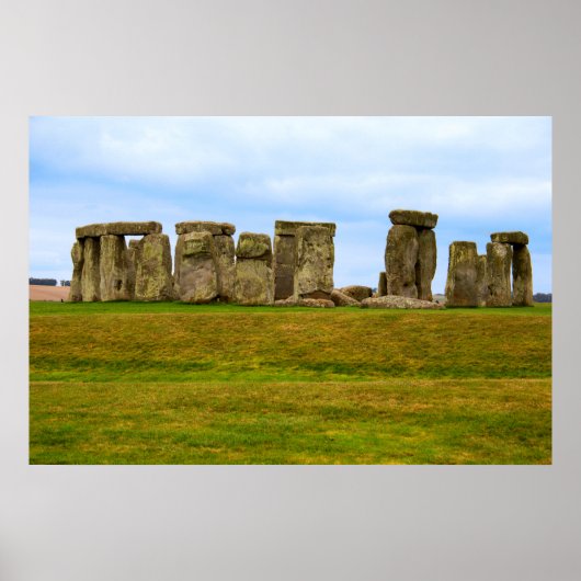 Stonehenge Schilderachtig, Engeland Poster (Voorkant)