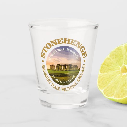 Stonehenge Shot Glas (Voorkant)