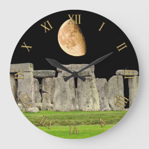 Stonehenge Standing Stones in Moonrise Grote Klok