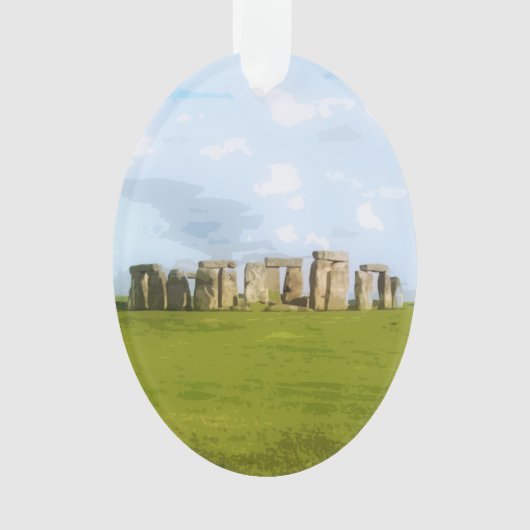 Stonehenge Stone Cirument Ornament (voorkant)