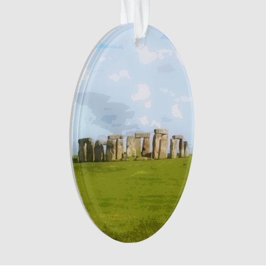 Stonehenge Stone Cirument Ornament (voorkant)