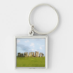 Stonehenge Stone Cirument Sleutelhanger