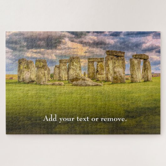 Stonehenge stone monument, Wiltshire, Engeland: Legpuzzel (Horizontaal)