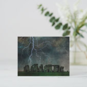 Stonehenge-Storm Briefkaart (Staand voorkant)