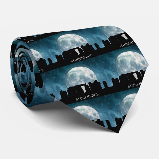 Stonehenge Stropdas (Opgerold)