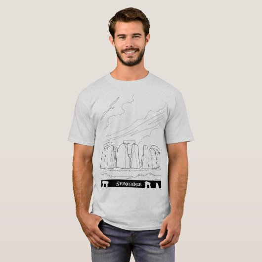 Stonehenge T-Shirt (Voorkant volledig)