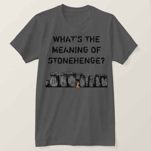 Stonehenge T-shirt (Design voorkant)